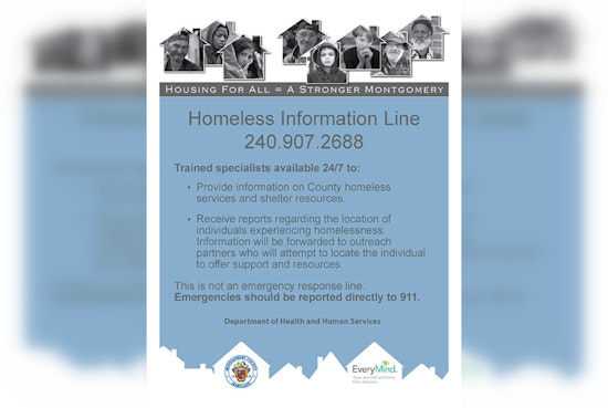Montgomery County Reaffirms Year-Round Support for Homeless Beyond Winter Season