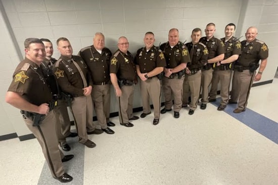 Morgan County Celebrates New Deputies Chambers and Fraker's Graduation from Indiana Law Enforcement Academy