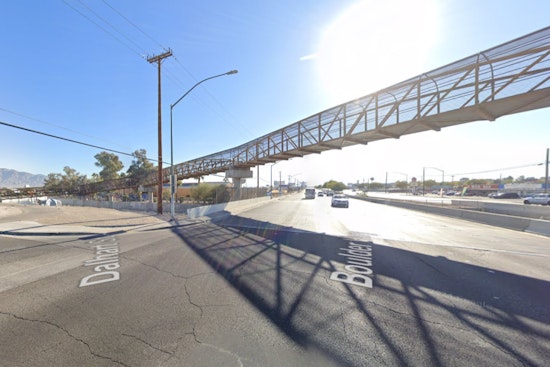 Motorcyclist and Pedestrian Severely Injured in Collision at Las Vegas Intersection