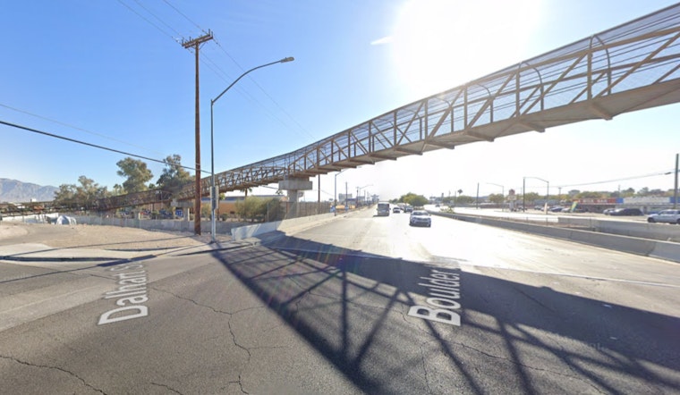 Motorcyclist and Pedestrian Severely Injured in Collision at Las Vegas Intersection