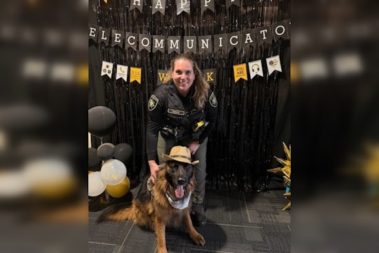 Multnomah County Sheriff's Office Celebrates 911 Dispatchers with Comfort Dog Visit During Public Safety Week