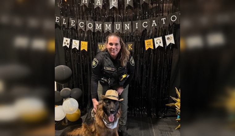 Multnomah County Sheriff's Office Celebrates 911 Dispatchers with Comfort Dog Visit During Public Safety Week