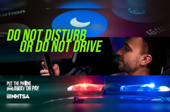 Multnomah County Sheriff's Office Warns Against Distracted Driving, "Put the Phone Away or Pay"