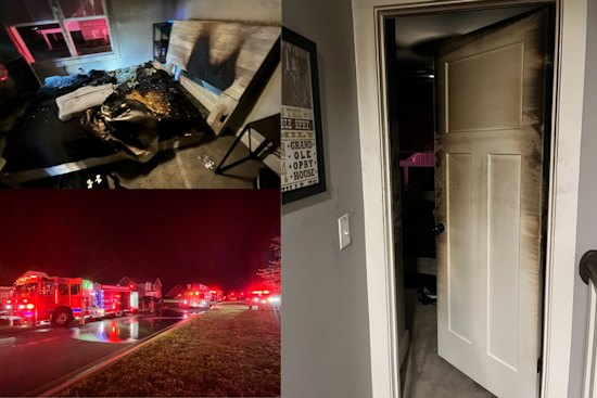 Murfreesboro Fire Crews Swiftly Extinguish Bedroom Blaze in Britannia Way, Investigation Under Way