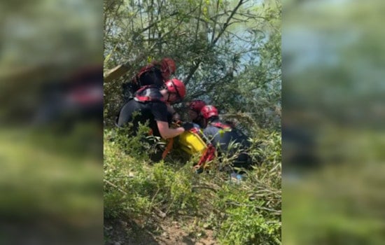 Murfreesboro Fire Rescue Department Successfully Extricates Bicyclist Near Stones River