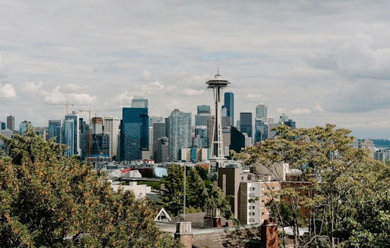 Mysterious Black Ring Over Downtown Seattle Revealed as Fireworks from Supercross Event
