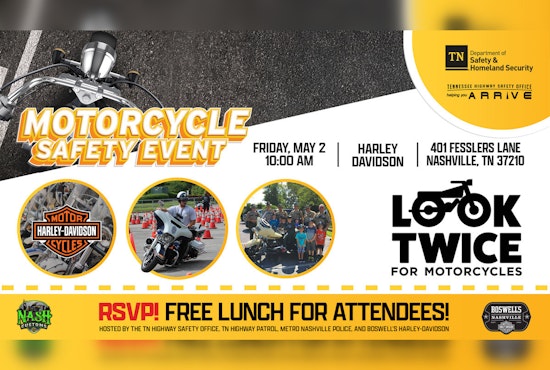 Nashville Rallies for Motorcycle Safety Awareness, Experts and Authorities Team Up to Tackle Road Hazards