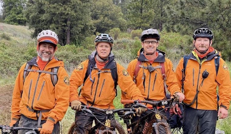 Nevada County Sheriff's e-bike Team Bolsters Safety at TDS Enduro Mountain Biking Event