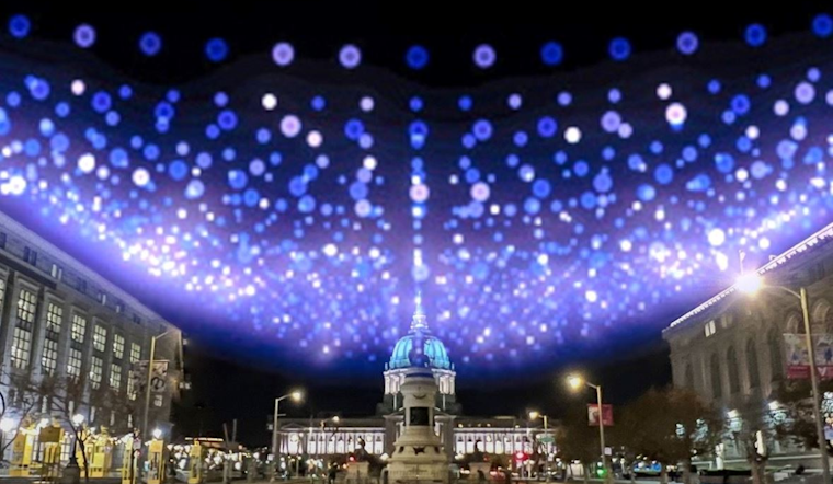 New LED Art Installation ‘SPECTRA’ to Illuminate San Francisco's Fulton Plaza with Dazzling Display