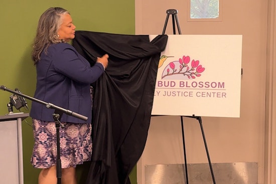 New Mural Unveiled at Cobb County's RedBud Blossom Family Justice Center in Honor of National Crime Victims Rights Week