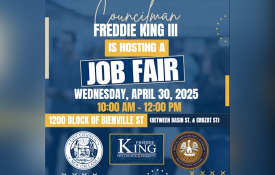 New Orleans to Host Job Fair in Mid-City Aiming at Economic Revival, Led by Councilman Freddie King