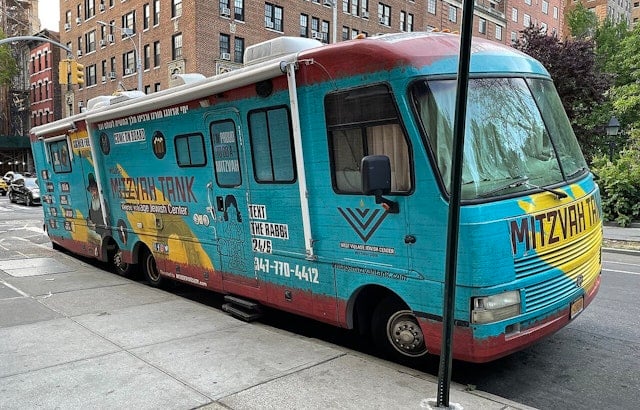 New York City Celebrates Passover with Mitzvah Tank Parade Spreading Joy and Aid