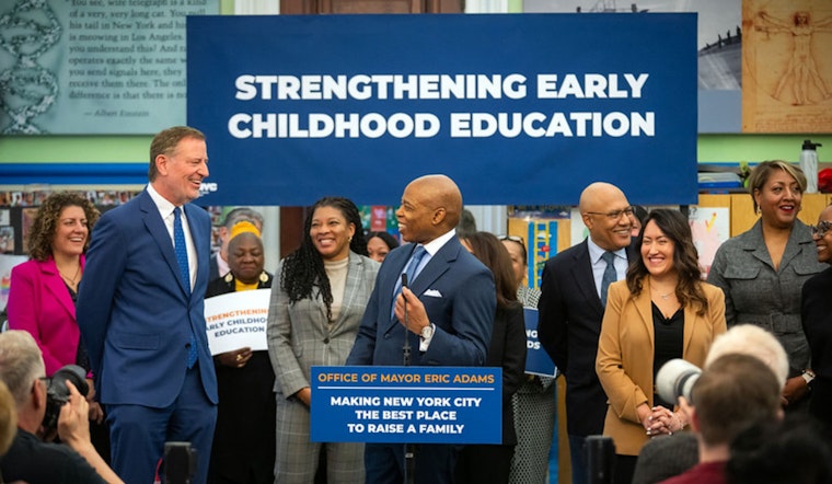 New York City's Mayor Eric Adams Announces $167 Million Annual Investment to Strengthen Early Childhood Education Programs