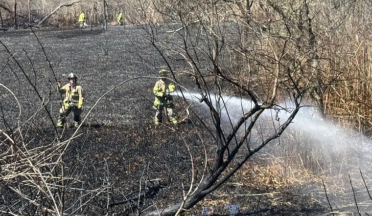 Newburyport and Regional Fire Crews Unite to Tame Brush Fire Threatening Local Farms