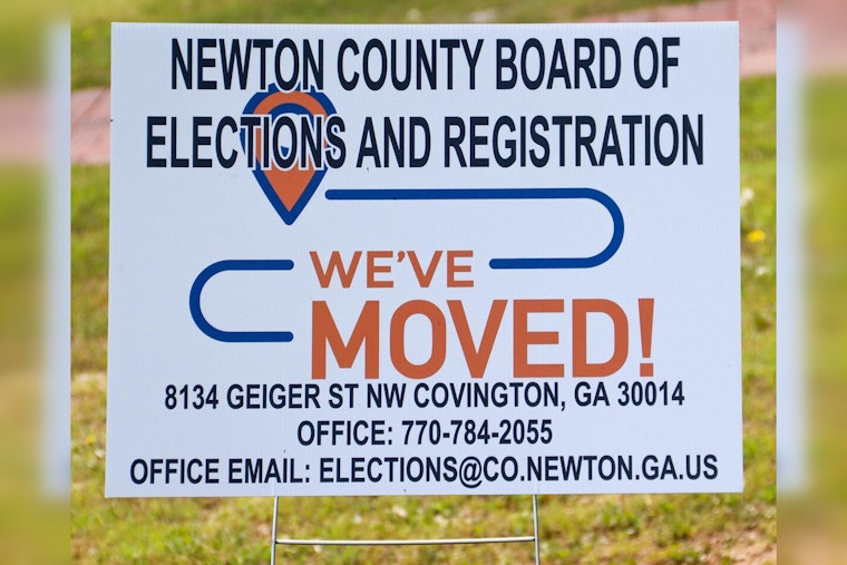 Newton County Board of Elections Unveils New Office at Historic Cousins School in Covington