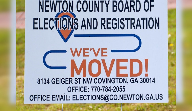Newton County Board of Elections Unveils New Office at Historic Cousins School in Covington