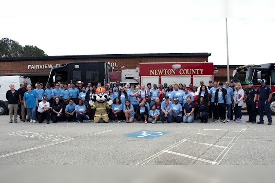 Newton County Fire Services and Red Cross Team Up to Boost Fire Safety with Free Smoke Alarm Installations in Enclave Subdivision