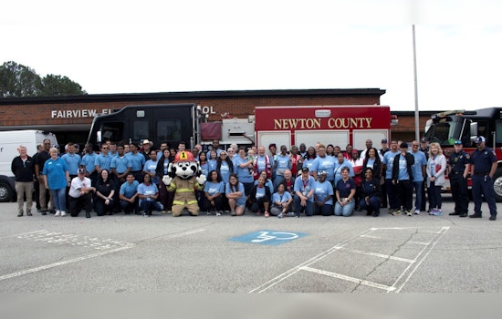 Newton County Fire Services and Red Cross Team Up to Boost Fire Safety with Free Smoke Alarm Installations in Enclave Subdivision