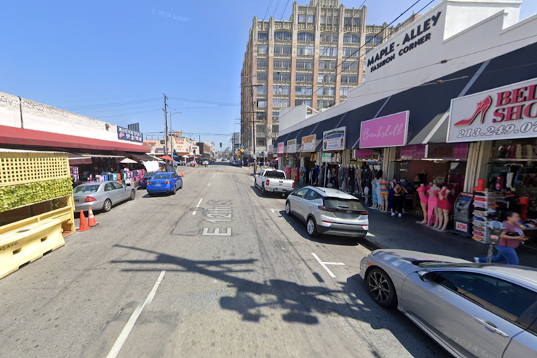 Nine Injured as Minivan Plows into Crowd at Los Angeles' Santee Alley