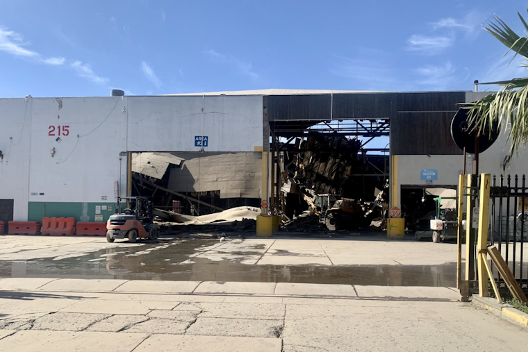 No Injuries as Roof Collapses at San Jose Recycling Center Following Bulldozer Incident