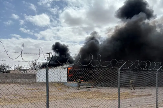No Injuries Reported as Fire Engulfs Vacant Building in Las Cruces, Investigation Underway