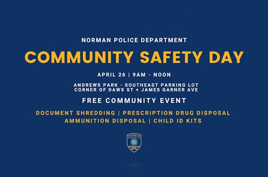 Norman Police Department to Host Community Safety Day on April 26