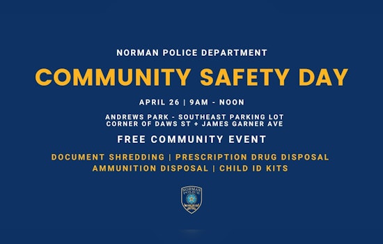 Norman Police Department to Host Community Safety Day on April 26