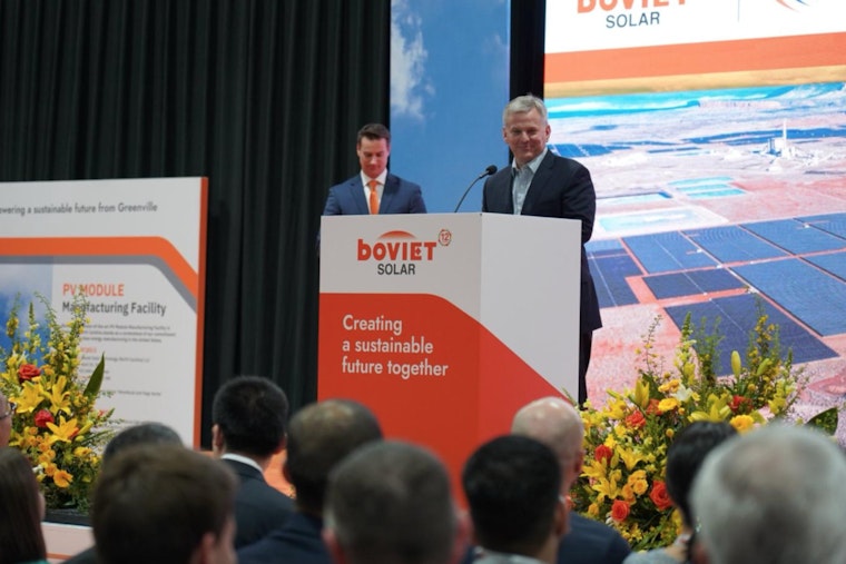 North Carolina Governor Josh Stein Inaugurates Boviet Solar's First U.S. Factory in Greenville as Part of $294M Investment in Clean Energy