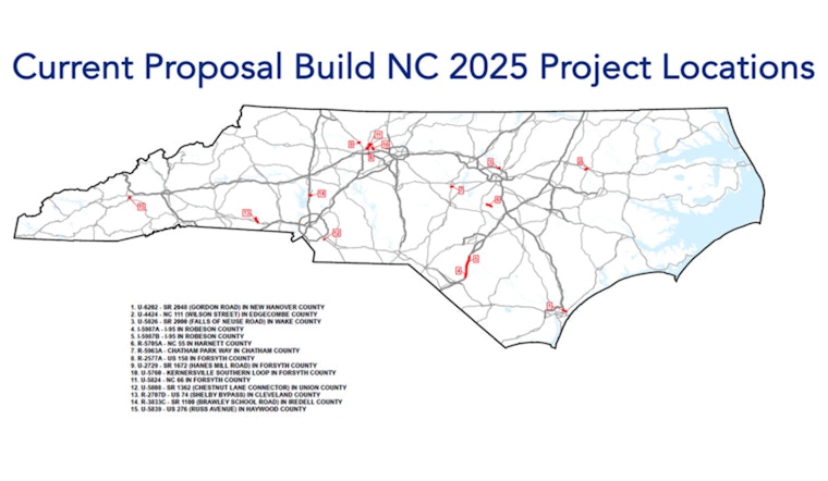 North Carolina Invests in Statewide Transportation with $300 Million Bond Sale