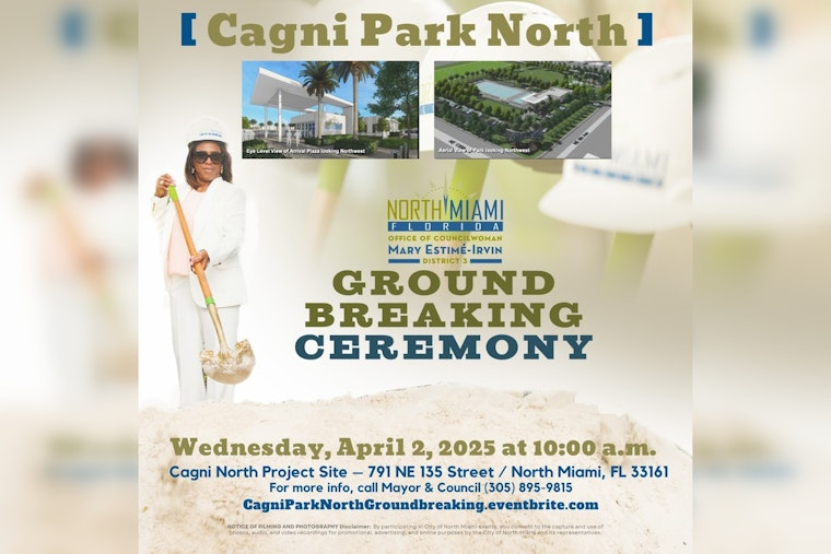 North Miami Launches Cagni Park North Construction Project to Revitalize Local Community Life