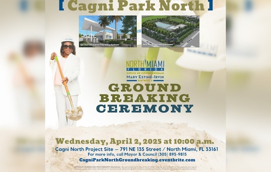 North Miami Launches Cagni Park North Construction Project to Revitalize Local Community Life