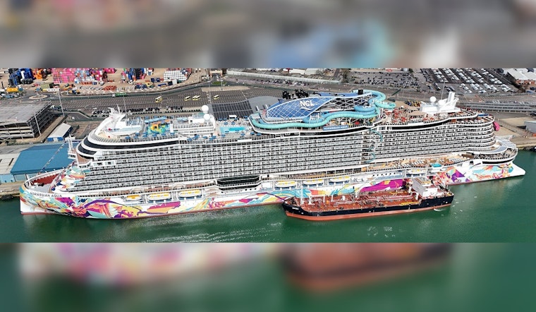 Norwegian Cruise Line's 'Norwegian Aqua' Sets Sail from PortMiami on Inaugural Bahamian Voyage