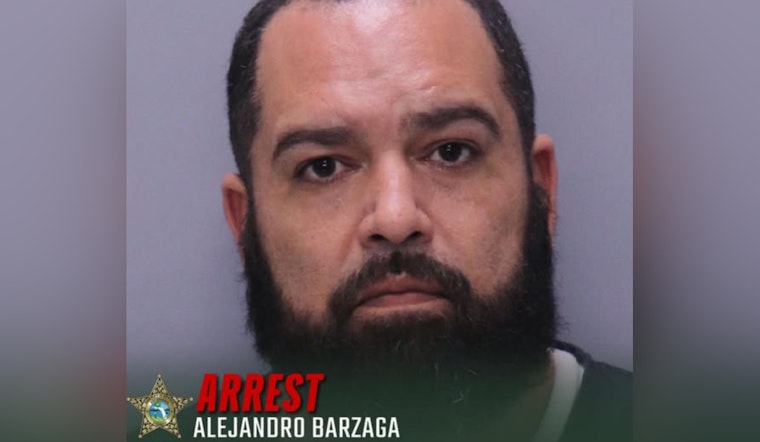 Nude Rampage Leads to Drug Bust in St. Johns County as Resident Alejandro Barzaga Faces Multiple Charges