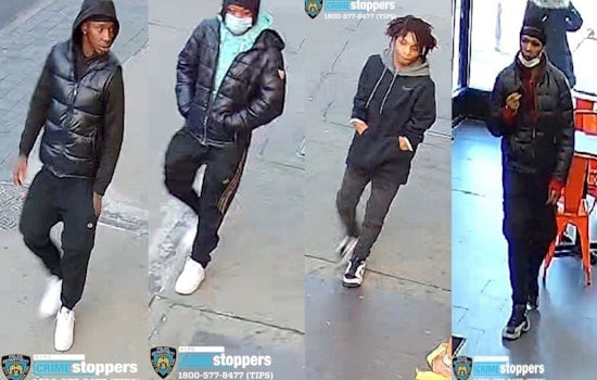 NYPD Seeks Four Suspects in Brooklyn Assault and Robbery, $3,500 Reward Offered for Info