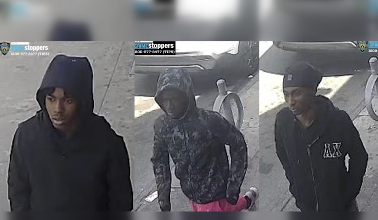 NYPD Seeks Public's Help to Find Trio Suspected of Armed Robbery in Bronx's Crotona Park