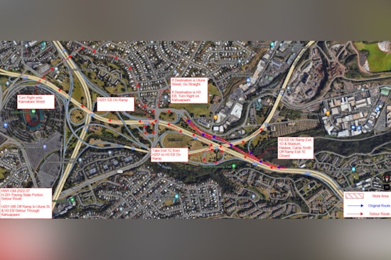 O'ahu Drivers Alert: Nightly Closures on H-3 Freeway Off-Ramps Set for Road Enhancements