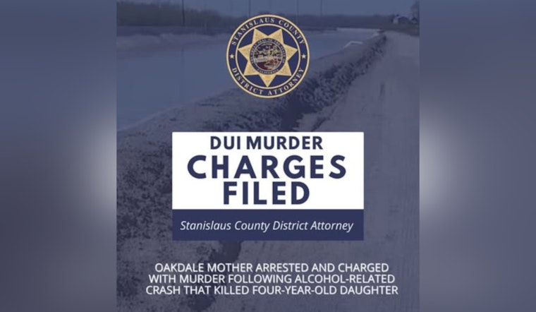 Oakdale Mother Indicted for Murder After DUI Crash Claims Daughter's Life, Faces Life Sentence