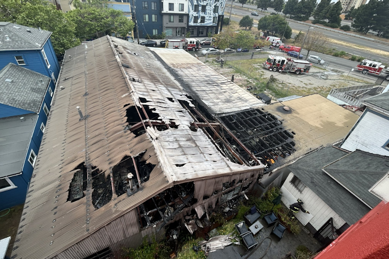 Oakland Fire Crews Hailed for Swift Containment of 3-Alarm Warehouse Blaze