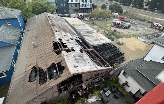 Oakland Fire Crews Hailed for Swift Containment of 3-Alarm Warehouse Blaze