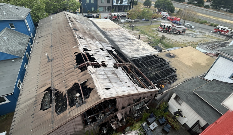 Oakland Fire Crews Hailed for Swift Containment of 3-Alarm Warehouse Blaze