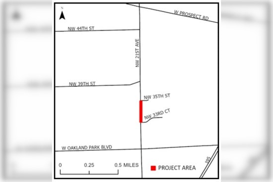 Oakland Park Set for Transit and Pedestrian Upgrade Courtesy of Broward County Public Works