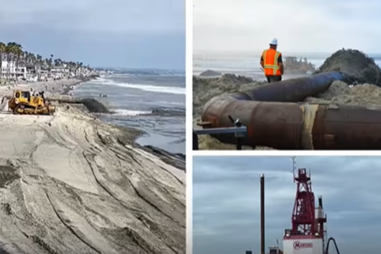 VIDEO: Oceanside Harbor Dredging Operations to Enhance Navigation and Replenish Beaches Starting April 7