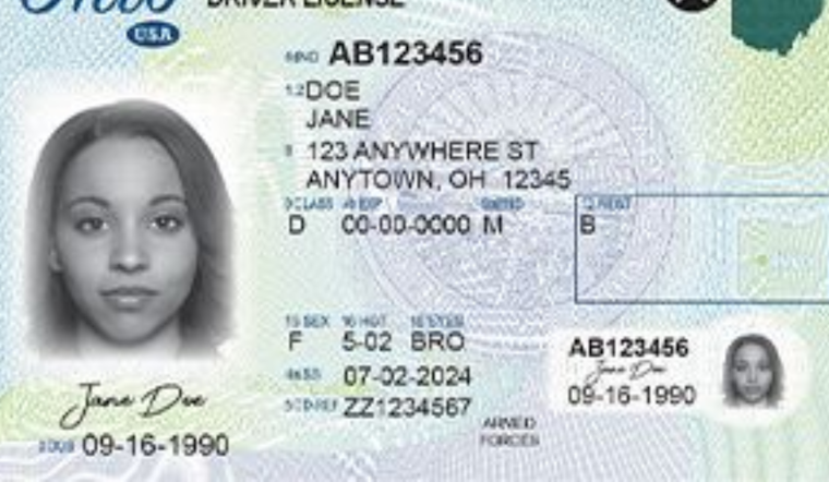 Ohio Police Department Alerts Public to Upcoming Real ID Act Deadline for Air Travel