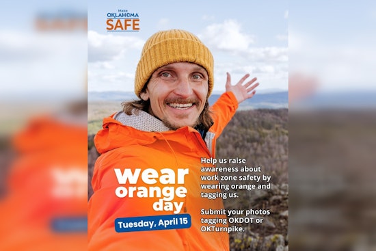 Oklahoma Calls for Public Support on "Wear Orange Day" to Promote Work Zone Safety Awareness