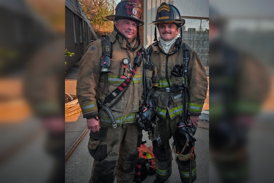 Oklahoma City Father and Son Duo Tackle Blaze Together, Upholding Family Tradition and Community Service