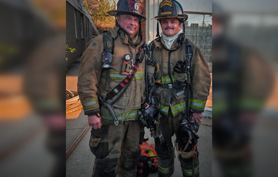 Oklahoma City Father and Son Duo Tackle Blaze Together, Upholding Family Tradition and Community Service