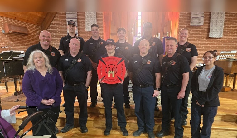 Oklahoma City Firefighters Honored with Plaque by Trinity Lutheran Church on 30th Anniversary of Bombing