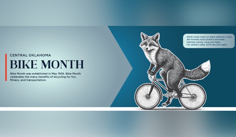 Oklahoma City Pedals into National Bike Month with a Series of Cycling Events and Infrastructure Enhancements