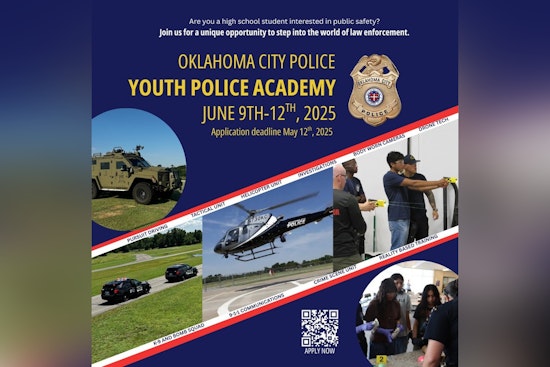 Oklahoma City Police Department Invites Teens to Attend Youth Police Academy in June