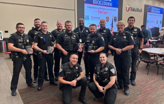 Oklahoma County Sheriff's Deputies Honored with Traffic Safety Awards at 32nd Annual Oklahoma Buckledown Awards in Tulsa
